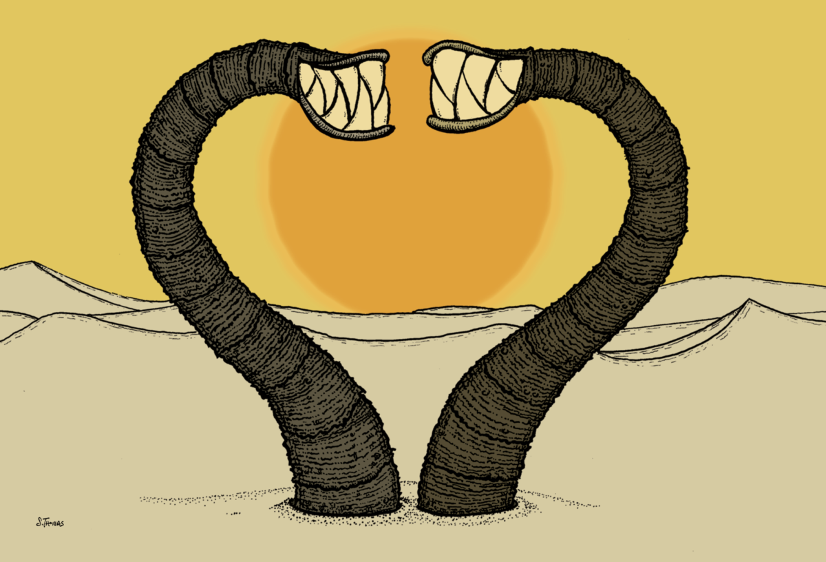 Happy Little Sandworms 3 – Rinky Dink Ink
